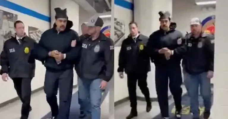 নিউ ইয়র্কে নেয়া হয়েছে মাদুরোকে